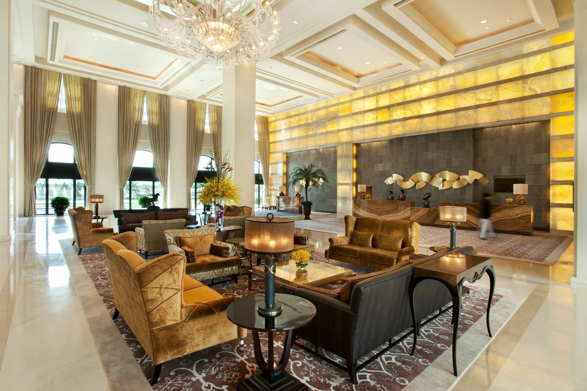 Tianjin Goldin Metropolitan Polo Club Hotel Xiqing Interno foto